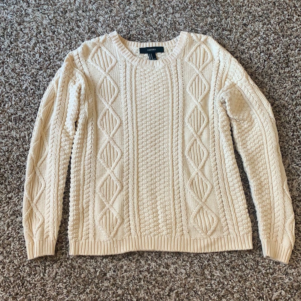 Cream Sweater